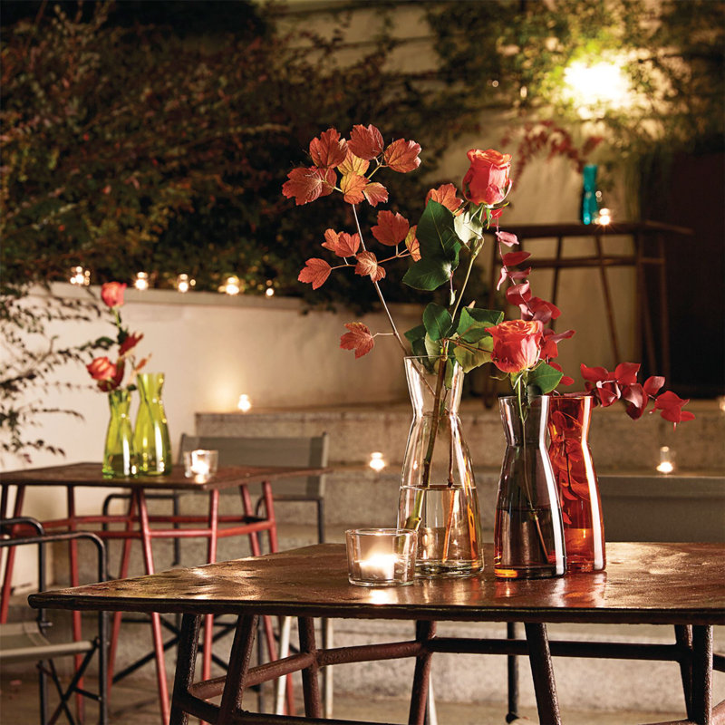 Ypsilon Glass Carafe, 20.4cm H x 8.4cm W x 8.4cm D