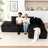 Boneless 108"Cloud Boneless Couch,Modular Sectional Sofa With Deep Seat L-Shape,Couches For Living Room Bedroom No Assembly Required (Reft Facing Chaise)-1234918138