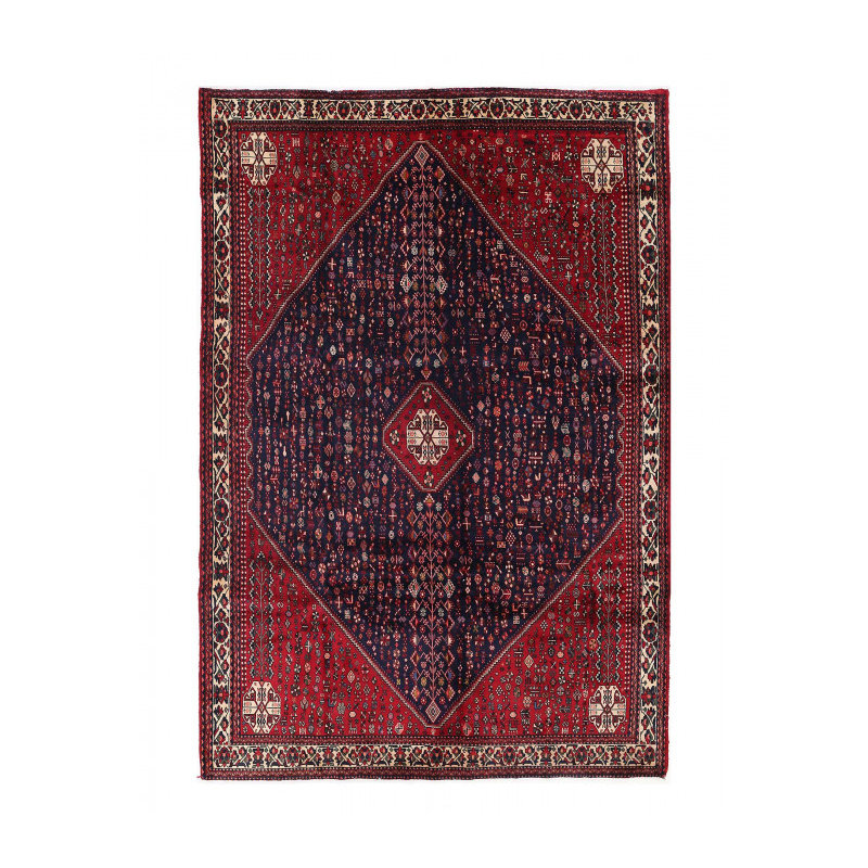 Fine Hand knotted Persian Abadeh rug 6'6"X 9'11"