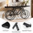 70.9? Extra Long Console Table with Bicycle Base, Narrow Sofa Table Industrial Entryway Table-1569280340-1566125484