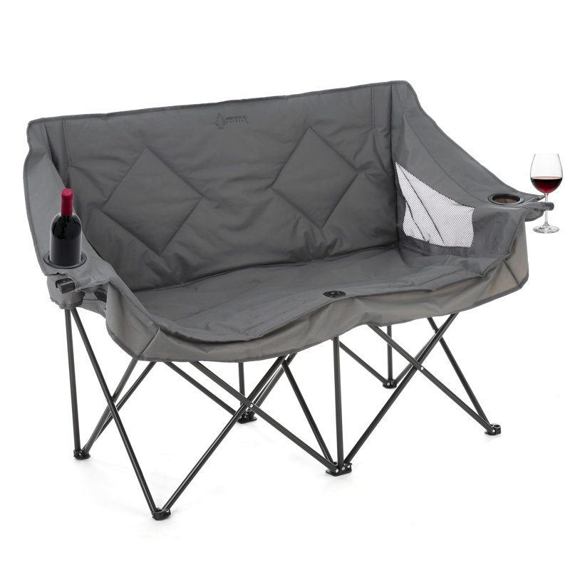 Folding Camping Chair, Gray