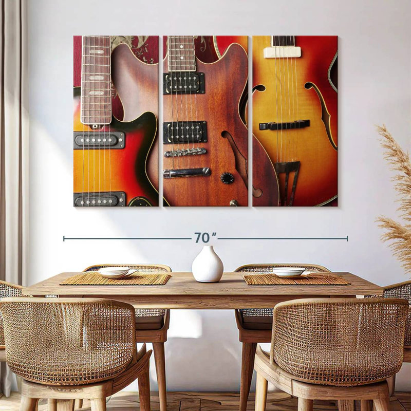 Collection de guitare acoustique Abarca, H 42 po x l 65 po