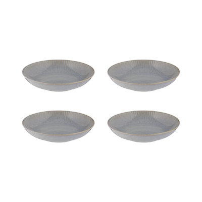 Reactive Linear Set Of 4 Pasta Bowls
