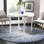 Tapis bleu marine / ivoire Faustina-1395701532