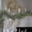 National Tree Company, Winter Garden Eucalyptus Mixed Tip Garland, Battery Operated with Timer-93958250