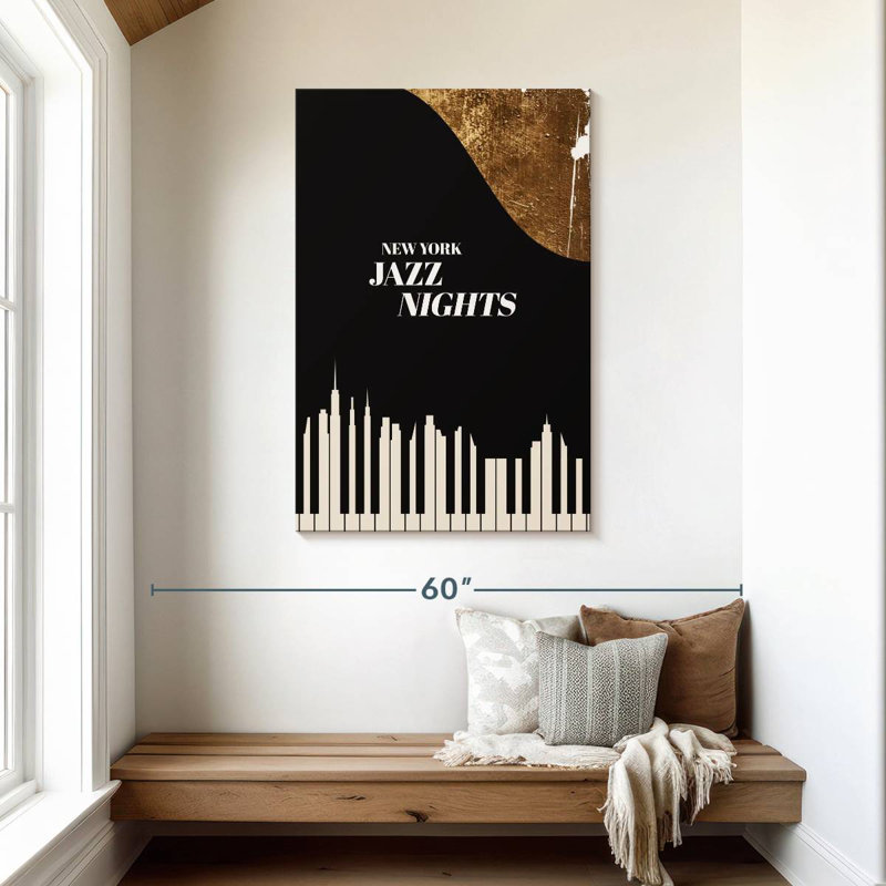 Abarca Jazz Nights, 45" H x 30" W