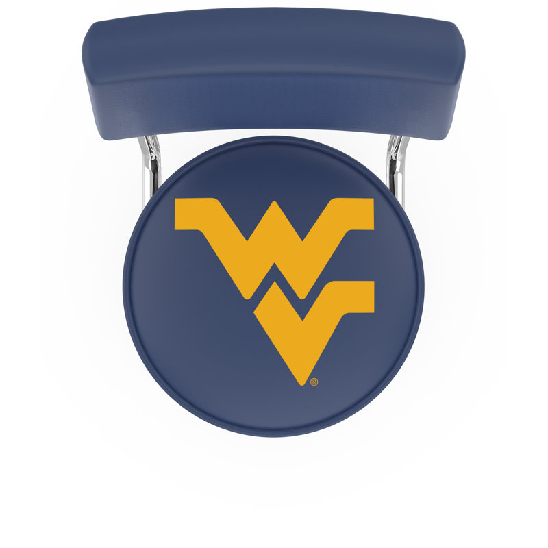 NCAA 30" Swivel Bar Stool, West Virginia University