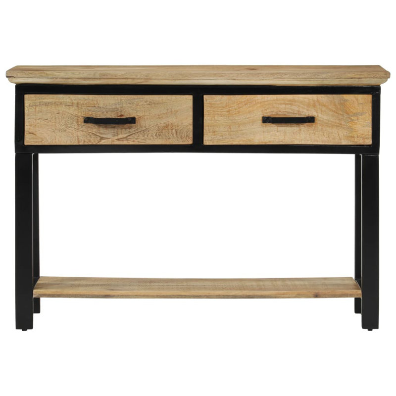 Netta 110cm Solid Wood Top Console Table
