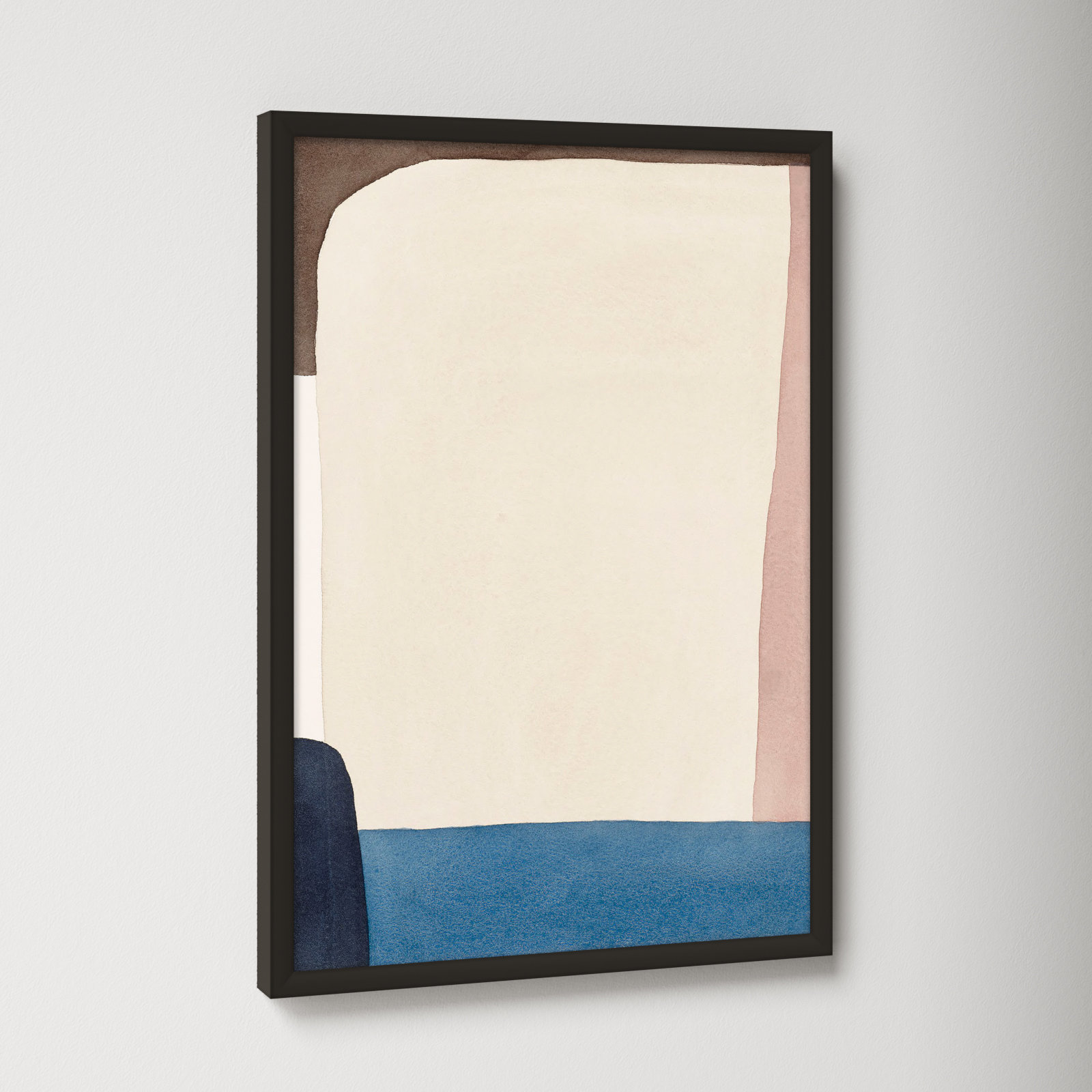 Distant Sand by Julia Balfour, 14" W x 20" H, Black