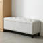 Banc de rangement beige-366507058
