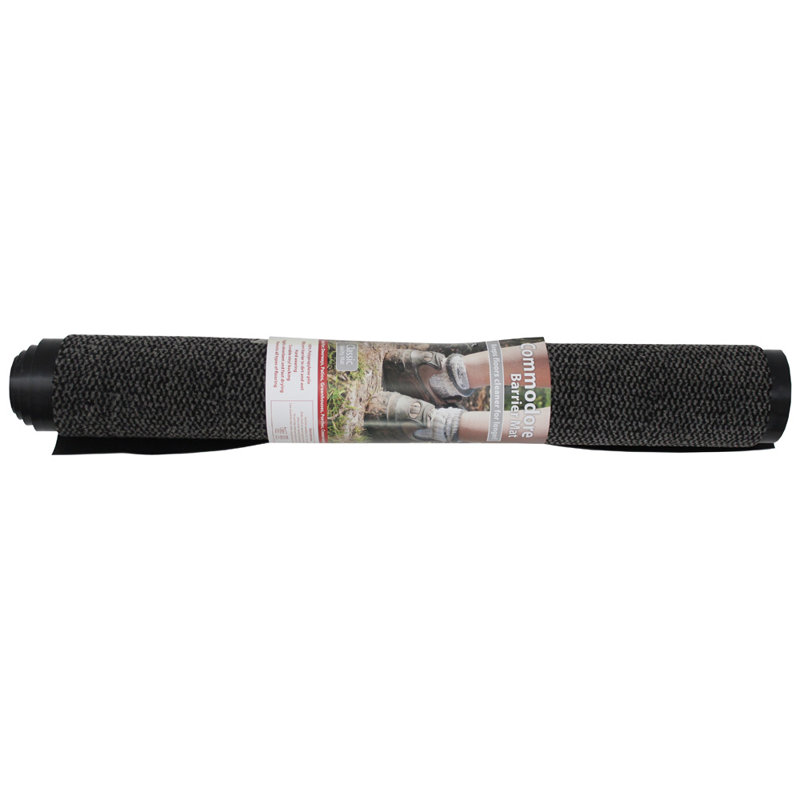 Non-Slip Indoor Doormat, Grey, Runner 60 x 150cm