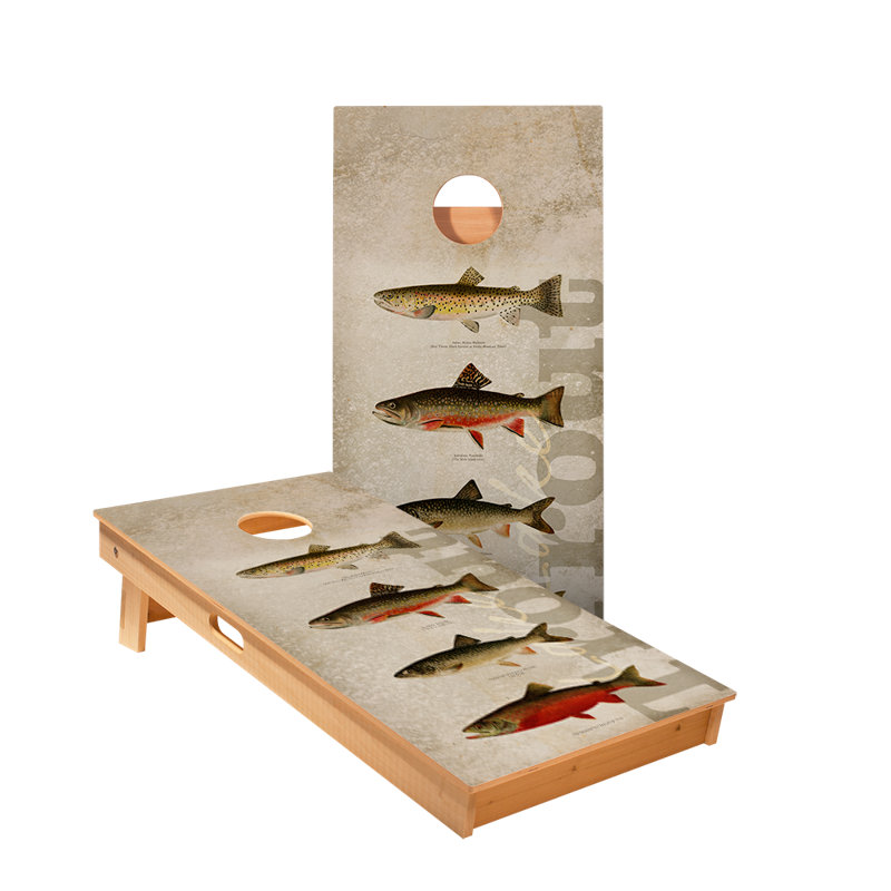 Trout Star Cornhole Boards