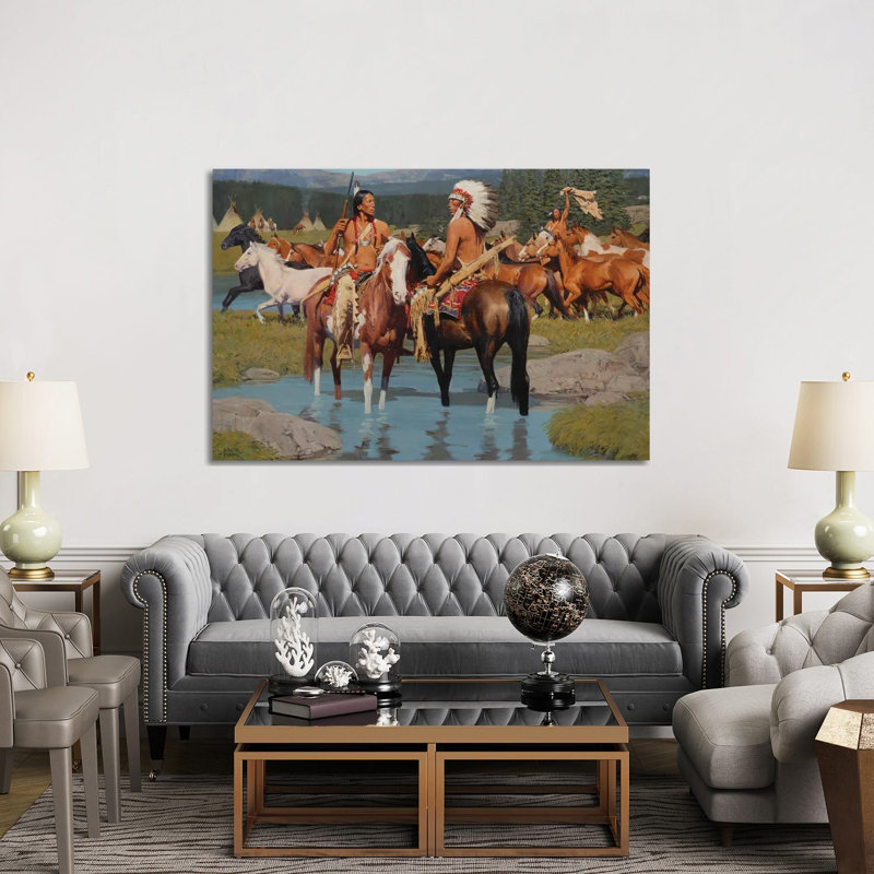 First Of Five Thousand II By David Mann - Wrapped Canvas Graphic Art by David Mann - Wrapped Canvas Print