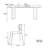 Oval Dining Table with Arched Legs-102027136