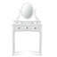 Ensemble coiffeuse avec miroir 5 tiroirs Oldfield-1322571907