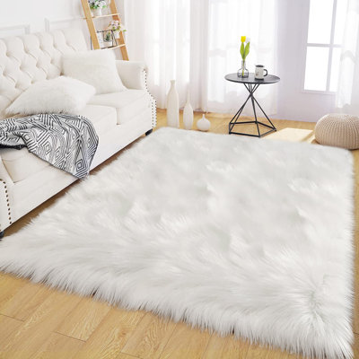 Leosvel Faux Sheepskin Indoor Rug