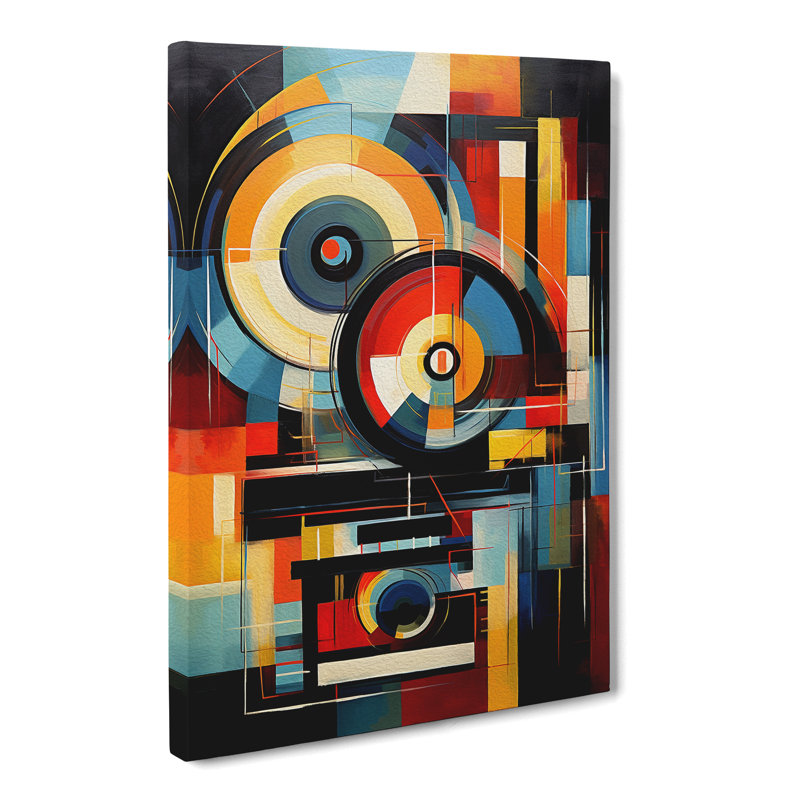 Record Player Orphism No.2 - Print