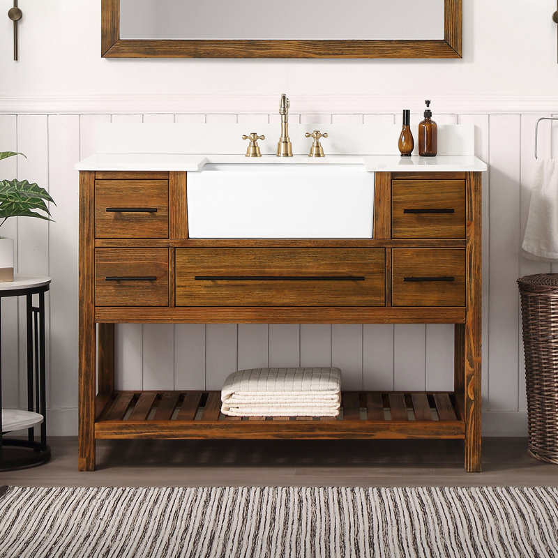 Ensemble de meuble-lavabo simple l 48 po x P 22 po x H 36 po Pomperie