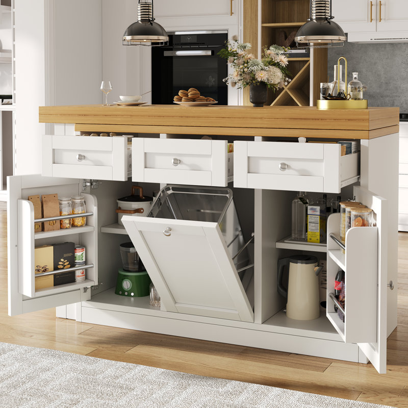 Wood Kitchen Island