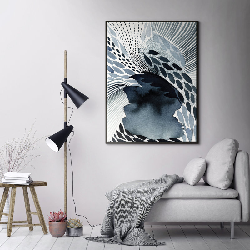 Renee Tohl - Print on Canvas, 102cm H x 76cm W, Black Floater Frame