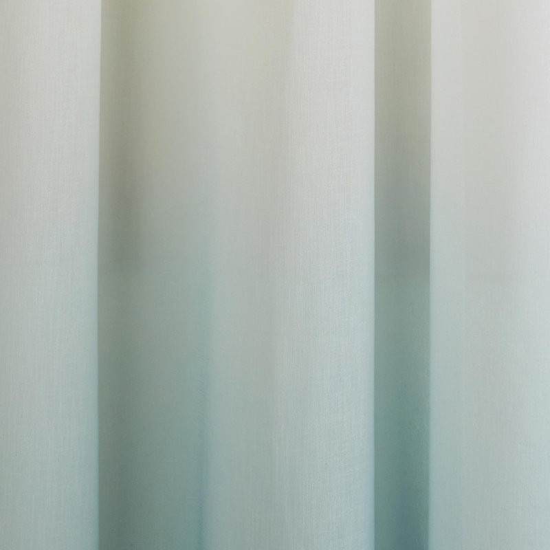 Nimbus Eyelet Sheer Single Curtain, 145 W x 298 D cm, Green