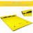 3 Layer Floating Water Mat Buoyancy Pad Swimming Pool Float Mat W/rope