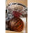 1 Light Restaurant Hanging Lamp Kids Brown Ceiling Light With Basketball Acrylic Shade