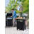 Keter Unity 40 Gal Patio Storage Grilling Bar Cart w/ Stainless Steel Top-70446005