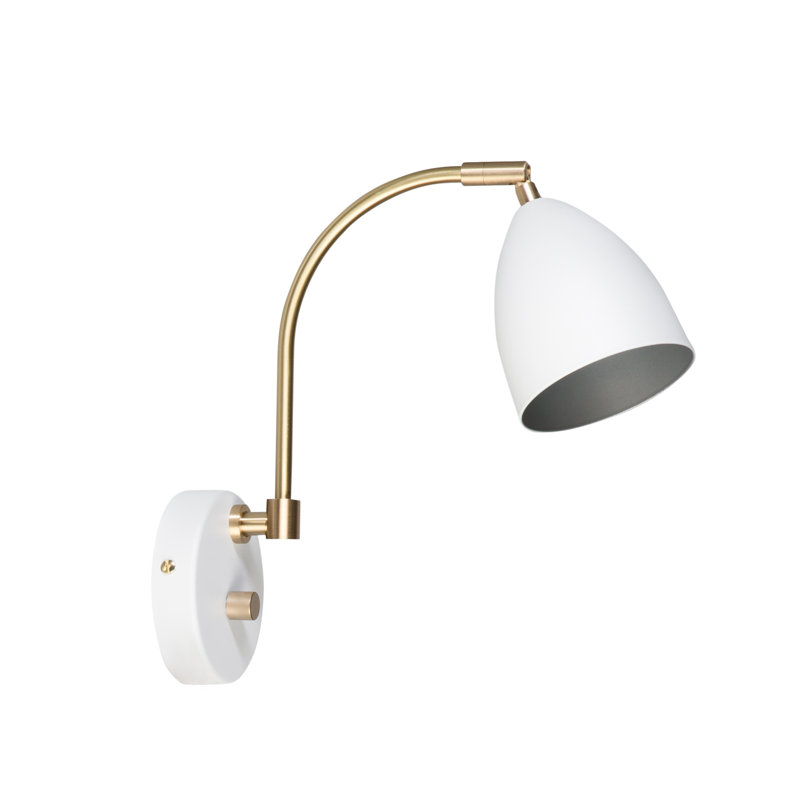 Deluxe Plug-in Spotlight, White