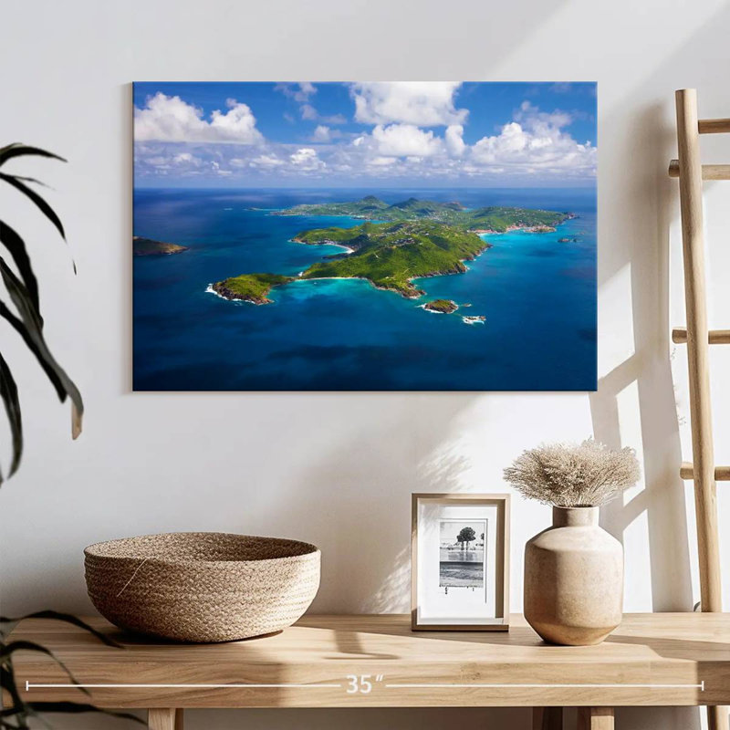 Nicci Saint Barths Vue d'ensemble, H 16 po x l 24 po
