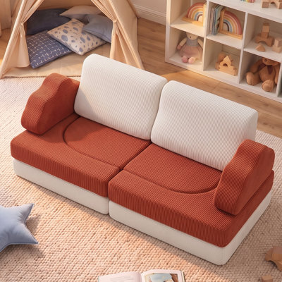 Child Sectional Sofa For Playroom Bedroom