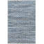 Denyer Geometric Handmade Flatweave Recycled P.E.T. Area Rug in Blue/Gray-739327489