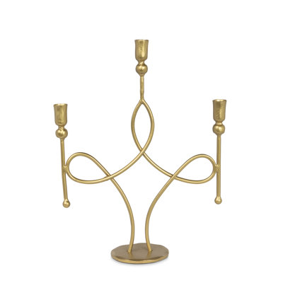 Scroll Candle Holder, 5 Arm