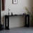 Chinese style modern simple black console table
