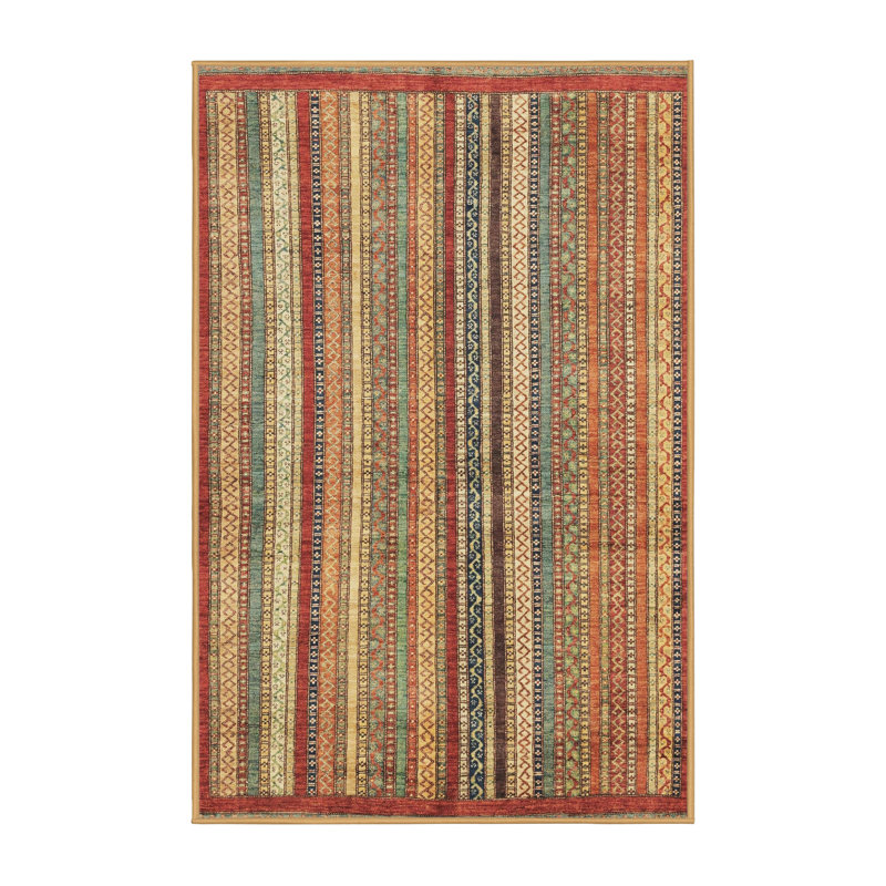 Abstract Indoor Rug, Rectangle 6' x 9'