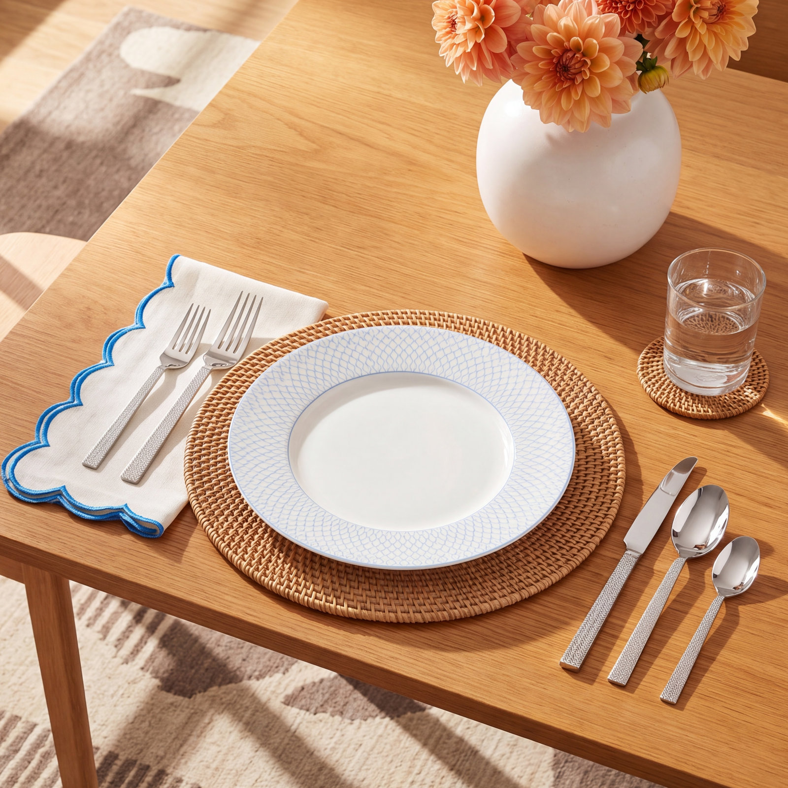Flatware Set - Service for 4, Silver