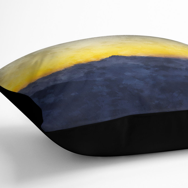 Square Cushion, Black, 40cm H x 40cm W x 15cm D