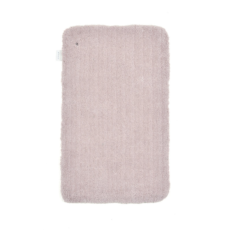 Rectangle Bath Rug, Beige, 60 x 100 cm