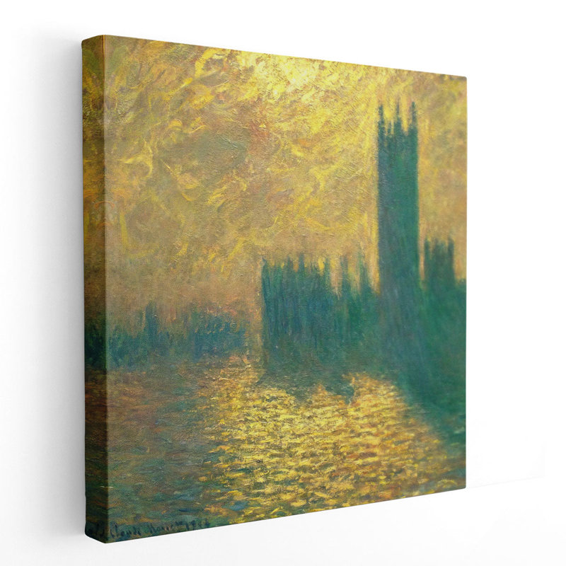 Maisons du Parlement, 1904, reproduction d'art sur toile, H 16 po x l 16 po