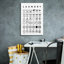«Laundry Symbols» par Seven Trees Design, art mural sur toile-1650647456