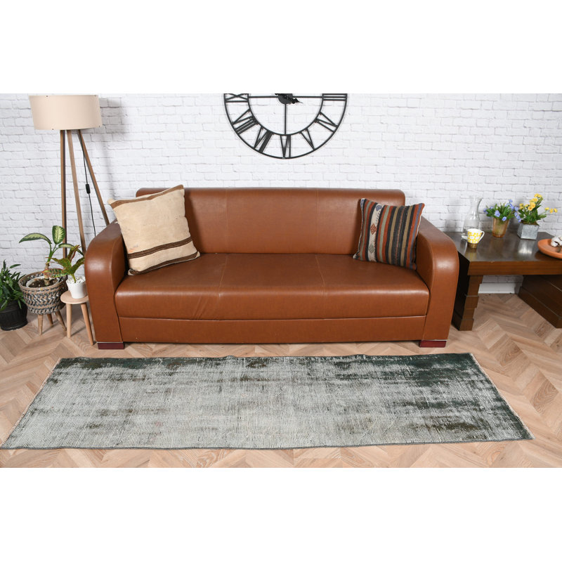 Tapis de couloir turc rétro fait à la main avec un décor de maison unique dans un style de couloir