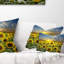 Coussin lombaire floral field of fleuri