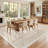 Malaika Machine-Washable Non-Slip Medallion Area Rug-2138617566-2120214770
