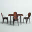 Ensemble repas pour 4 personnes Cline