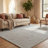 Almus Handmade Tufted Wool Silver Area Rug-1578615100