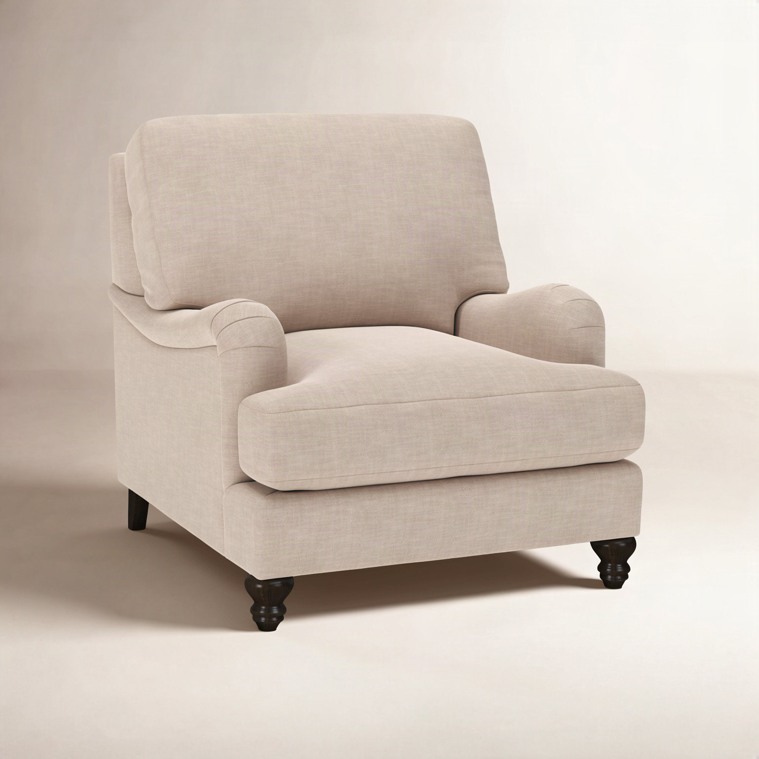 Walters Armchair, Conversation Linen Basketweave