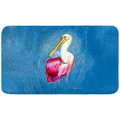 Tapis de bain Spoonbill Portrait