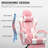 GTPLAYER Adjustable Reclining Ergonomic Faux Leather Swiveling PC & Racing Game Chair with Footrest-94758158