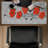 Big red flowers - 15.75"x31.50" Desk mat