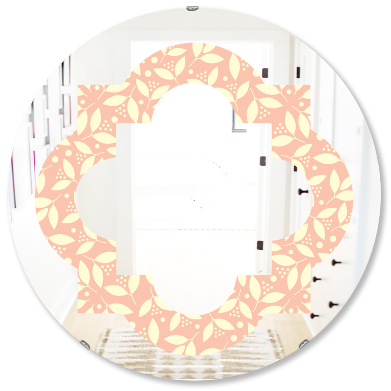 Miroir de salle de bain éclectique, H 31,5 po x l po
